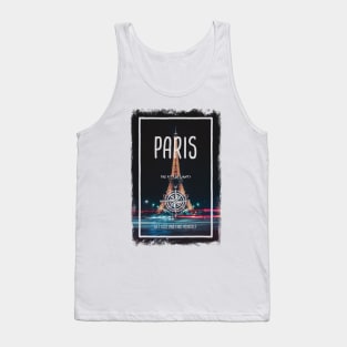 Paris, France, the city of lights Tank Top